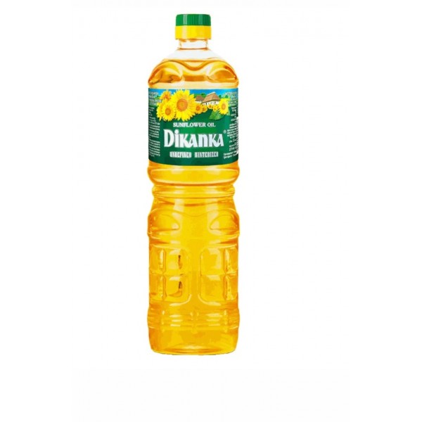 GERMANY nonrefined sunflower oil "Dikanka" 1L 